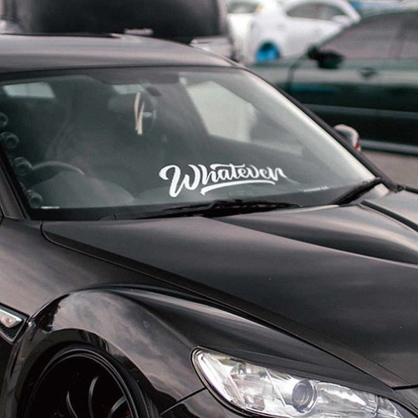 Наклейки на лобовое