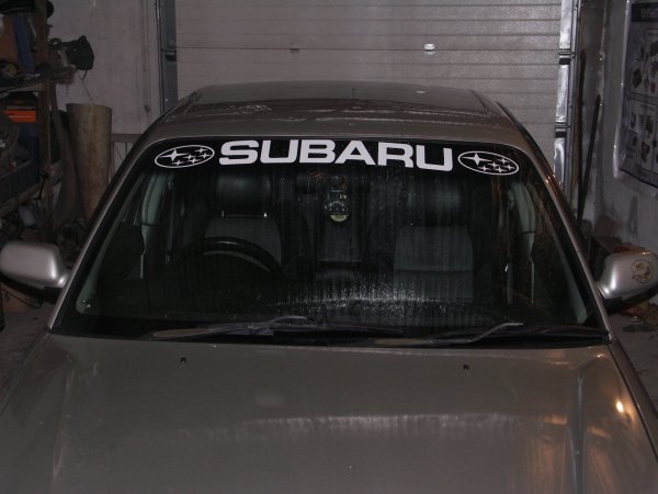 Наклейка на лобовое сбоку ВАЗ 2110