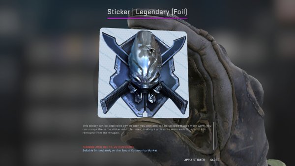 Наклейка паутина КС го