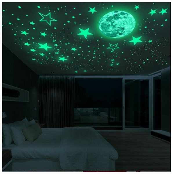 Светящиеся звезды на потолок