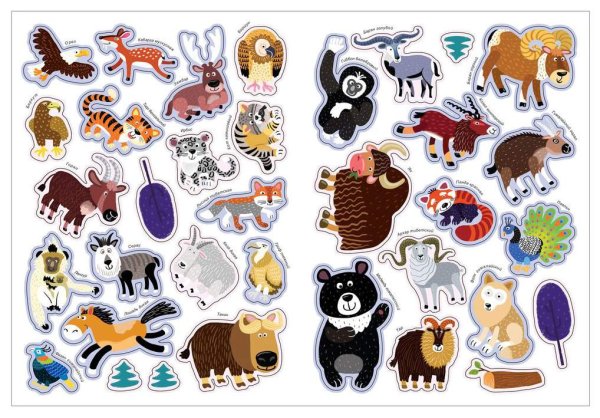 Животные (с наклейками)_