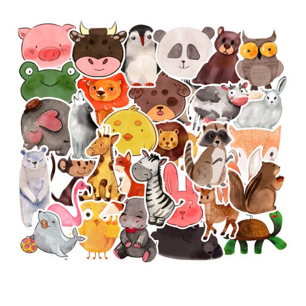 Наклейки животных