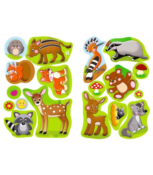 Наклейки в виде животных