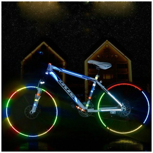 Светоотражающая лента на велосипед
