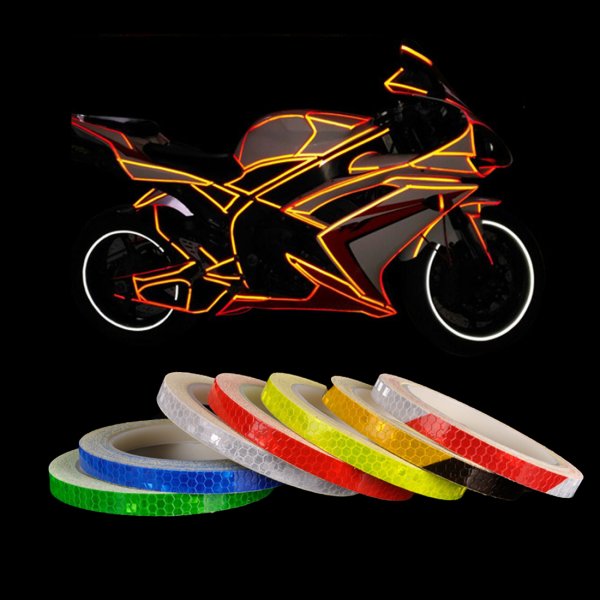 Светоотражающая лента на велосипед