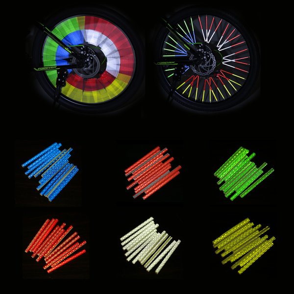 Украшение на спицы велосипеда