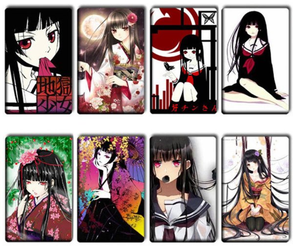 Японские карточки с анимэ