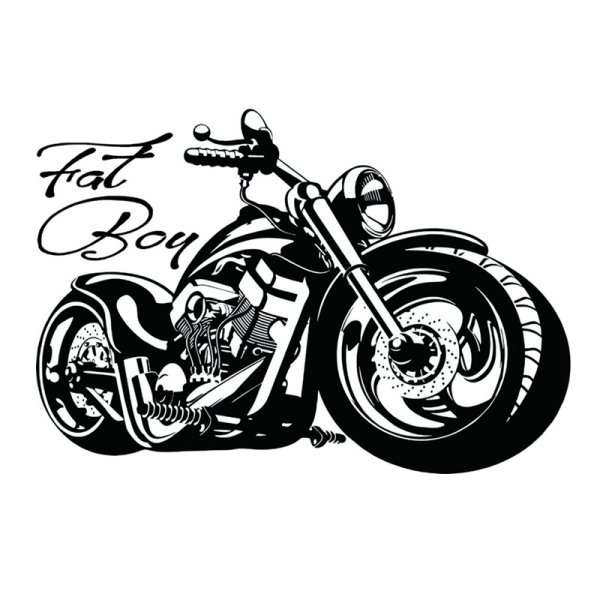 Мотоциклы с наклейками