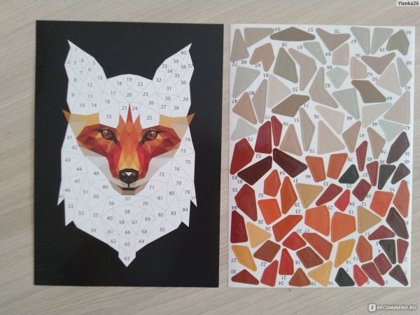 Рисуем стикерами по номерам