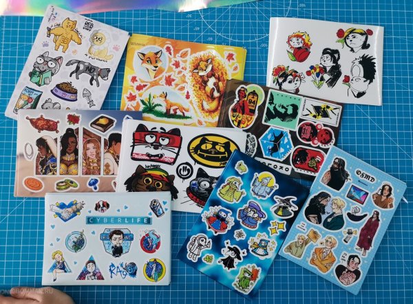 Наклейки цифры от 1 до 100