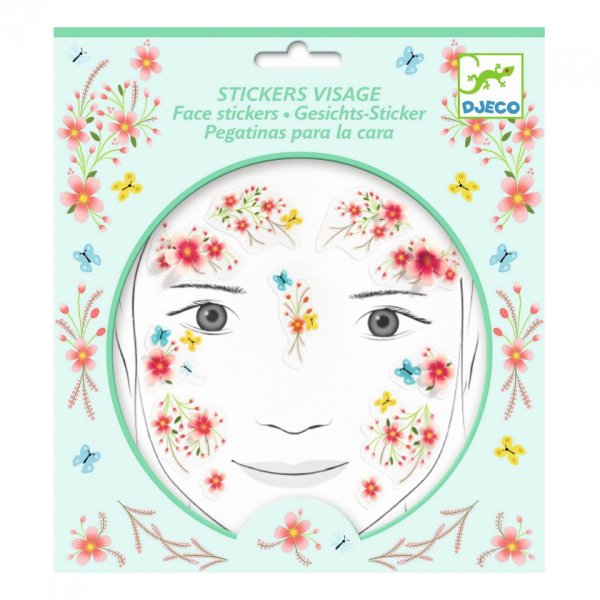 Наклейки на лицо