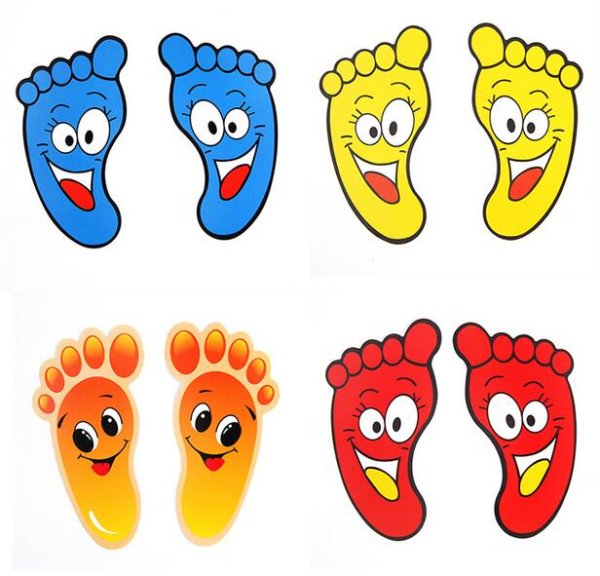 Цветные следы