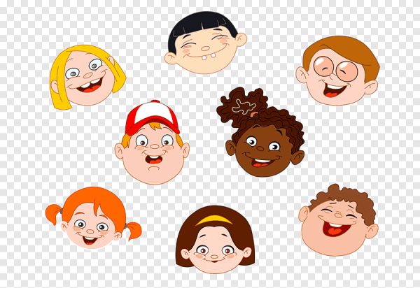 Забавные мордашки детей