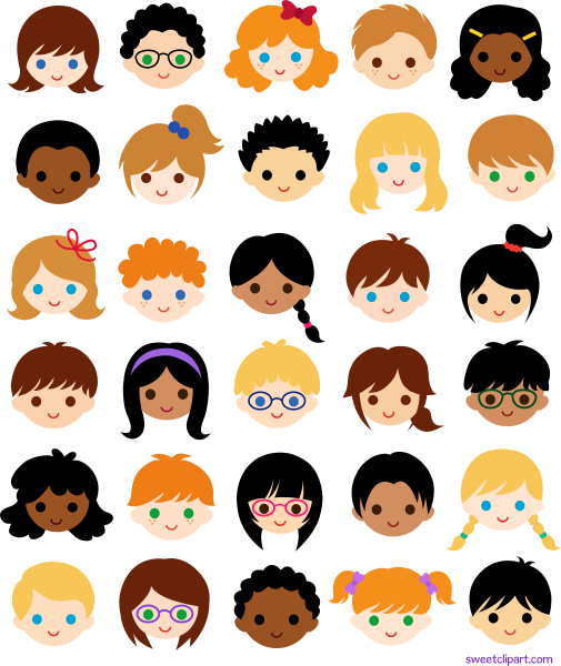 Мультяшные лица