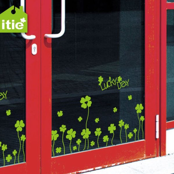 Рекламные наклейки на стекло