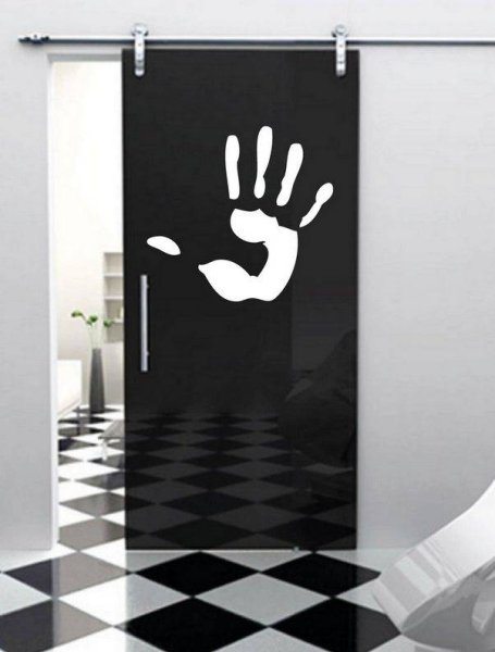 Стикеры на входную дверь