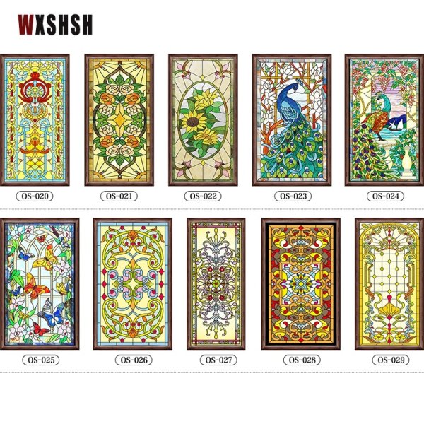 Витражи на стекле