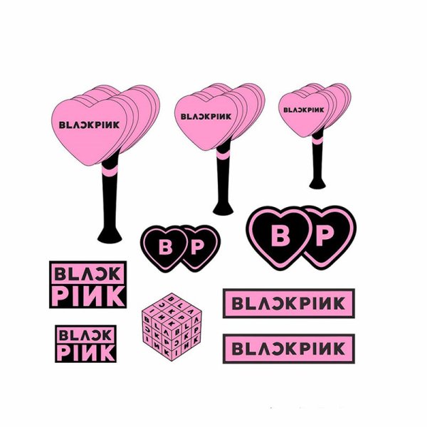 Блэк Пинк наклейки Стикеры