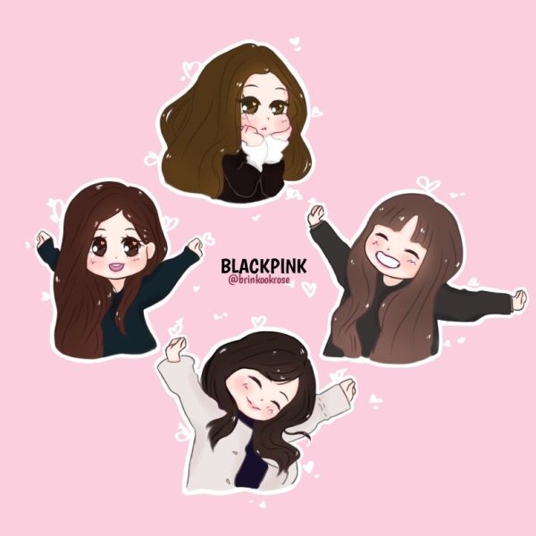 BLACKPINK наклейки