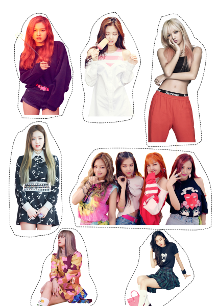 Стикеры k-Pop BLACKPINK
