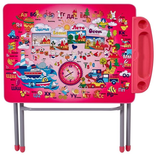 Детский столик с алфавитом