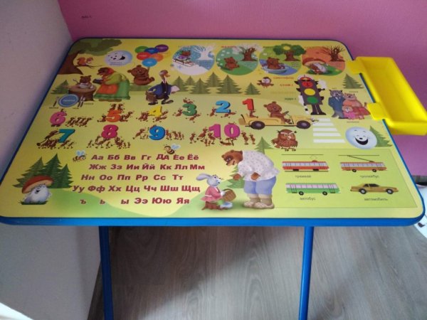 Подпись детский стол