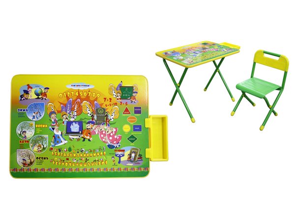 Набор мебели Дэми овал веселая ферма (синий)