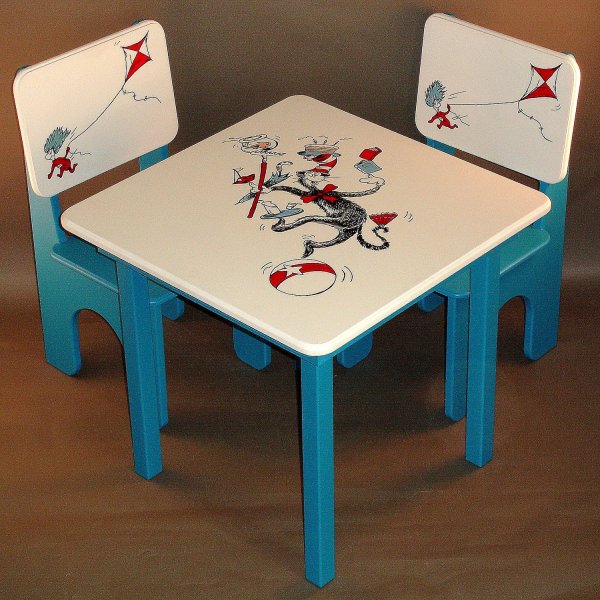 Декорированные детские столики