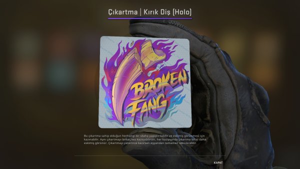 Наклейки broken Fang