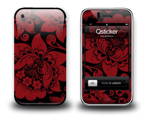 Наклейка на заднюю крышку телефона