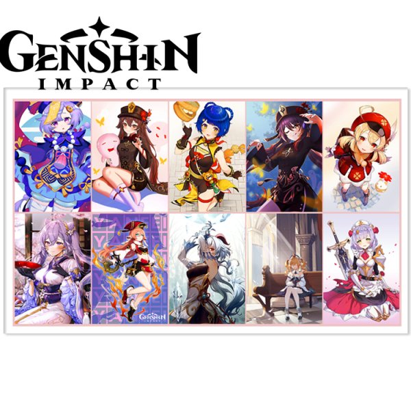 Genshin Impact наклейки