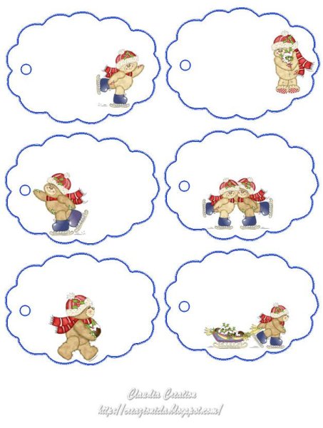 Бирки для подарков