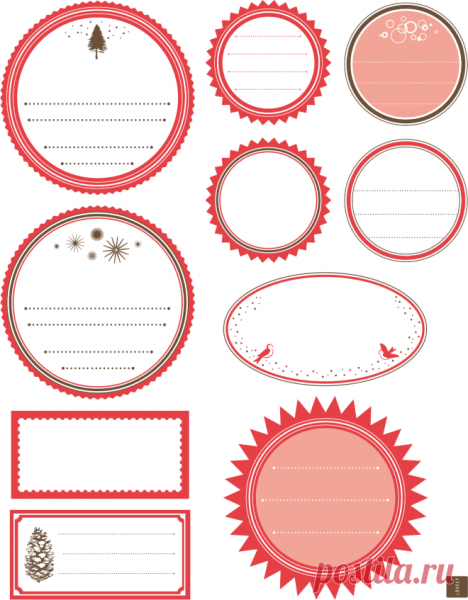 Ярлычки для подписи