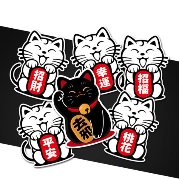 Манэки-нэко стикер JDM