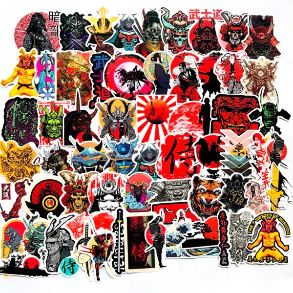 Стикеры в японском стиле