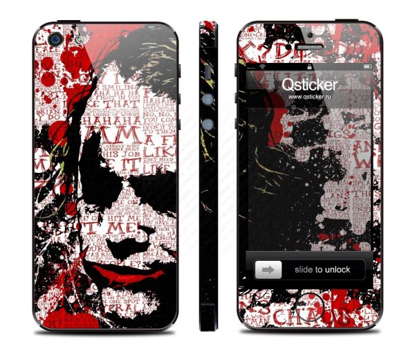 Наклейки на обложку телефона