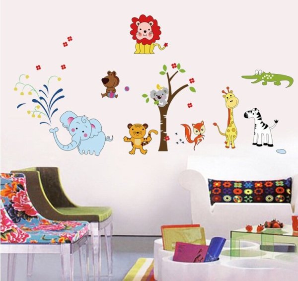 Декор детской комнаты