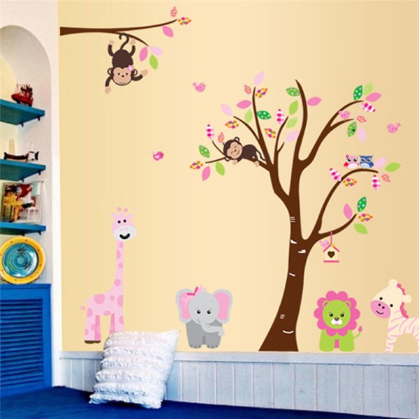 Дерево декор в детской