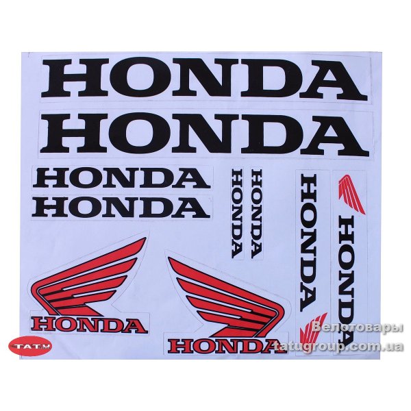 Наклейки Honda