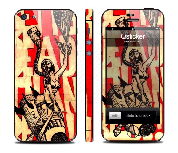 Виниловые наклейки на iphone