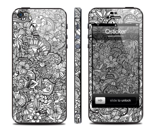 Наклейка на заднюю крышку телефона