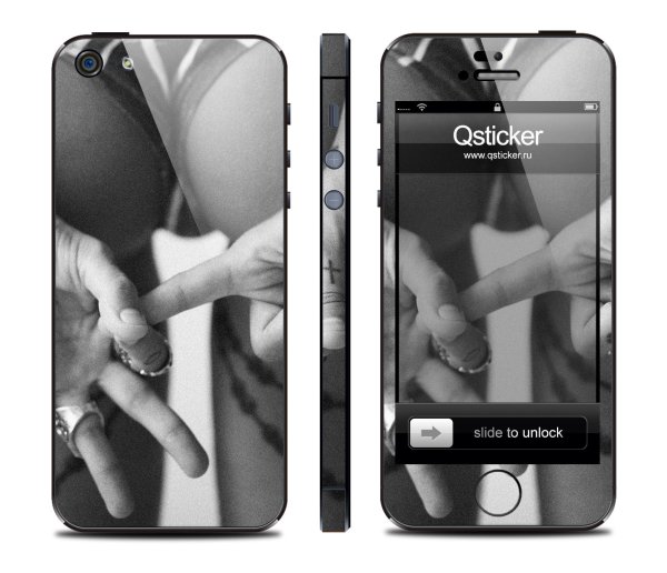 Наклейки на iphone