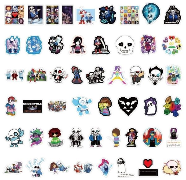 Наклейки андертейл