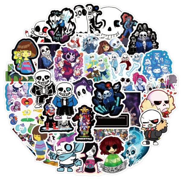 Андертейл персонажи Стикеры