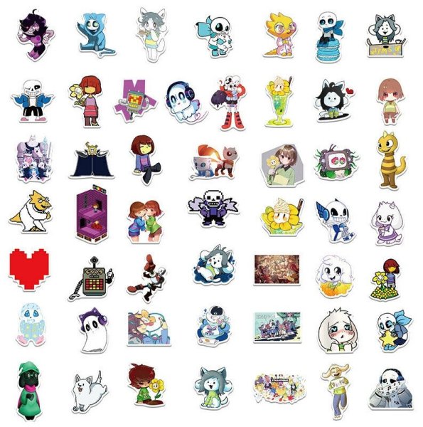 Наклейки Undertale