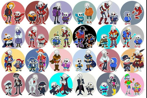 Стикеры андертейл ау Сансы