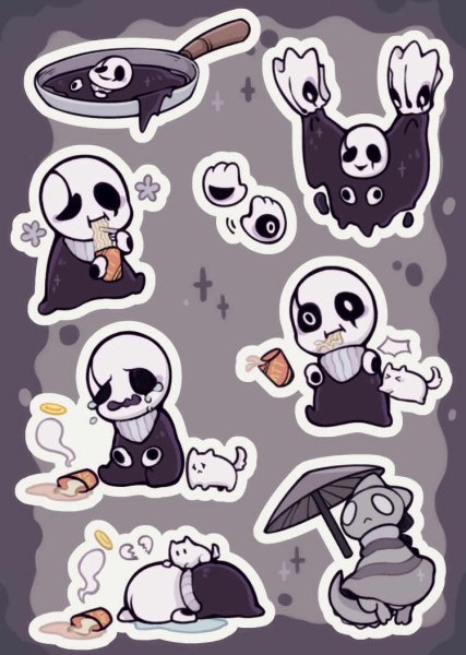 Наклейки Undertale