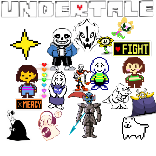 Наклейки андертейл