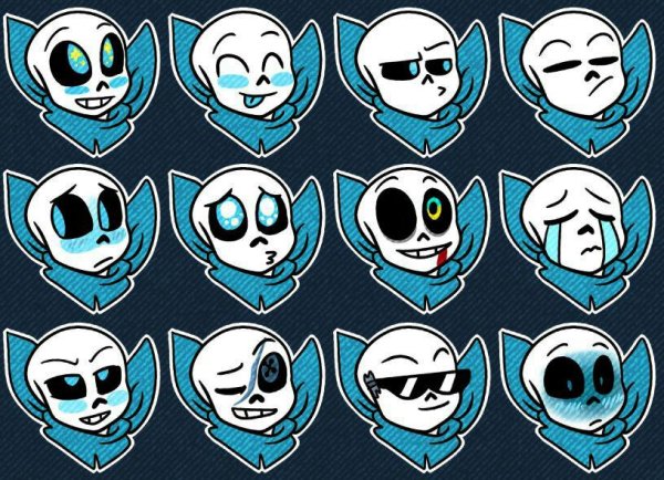 Наклейки Санса