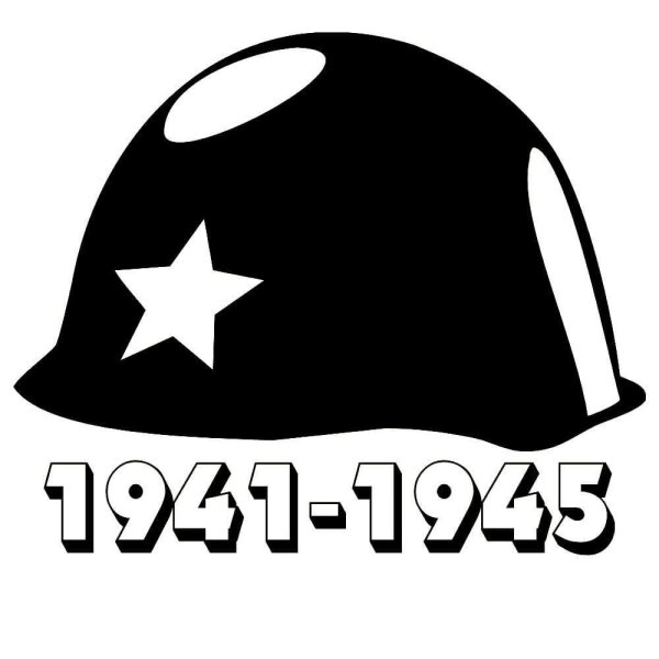 Каска Военная трафарет